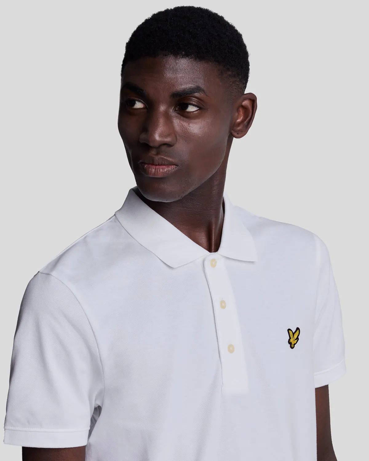 einfarbiges_polohemd_3-5.webp Lyle & Scott Grundlegendes | Polohemden<Einfarbiges Polohemd Weiss
