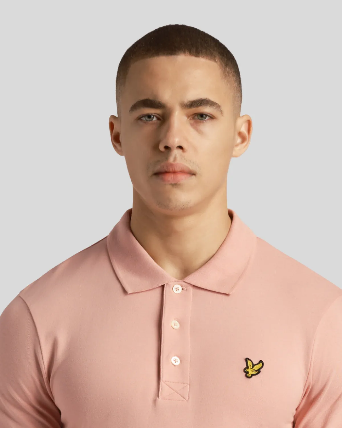 einfarbiges_polohemd_3-8.webp Lyle & Scott Polohemden<Einfarbiges Polohemd PalmPink
