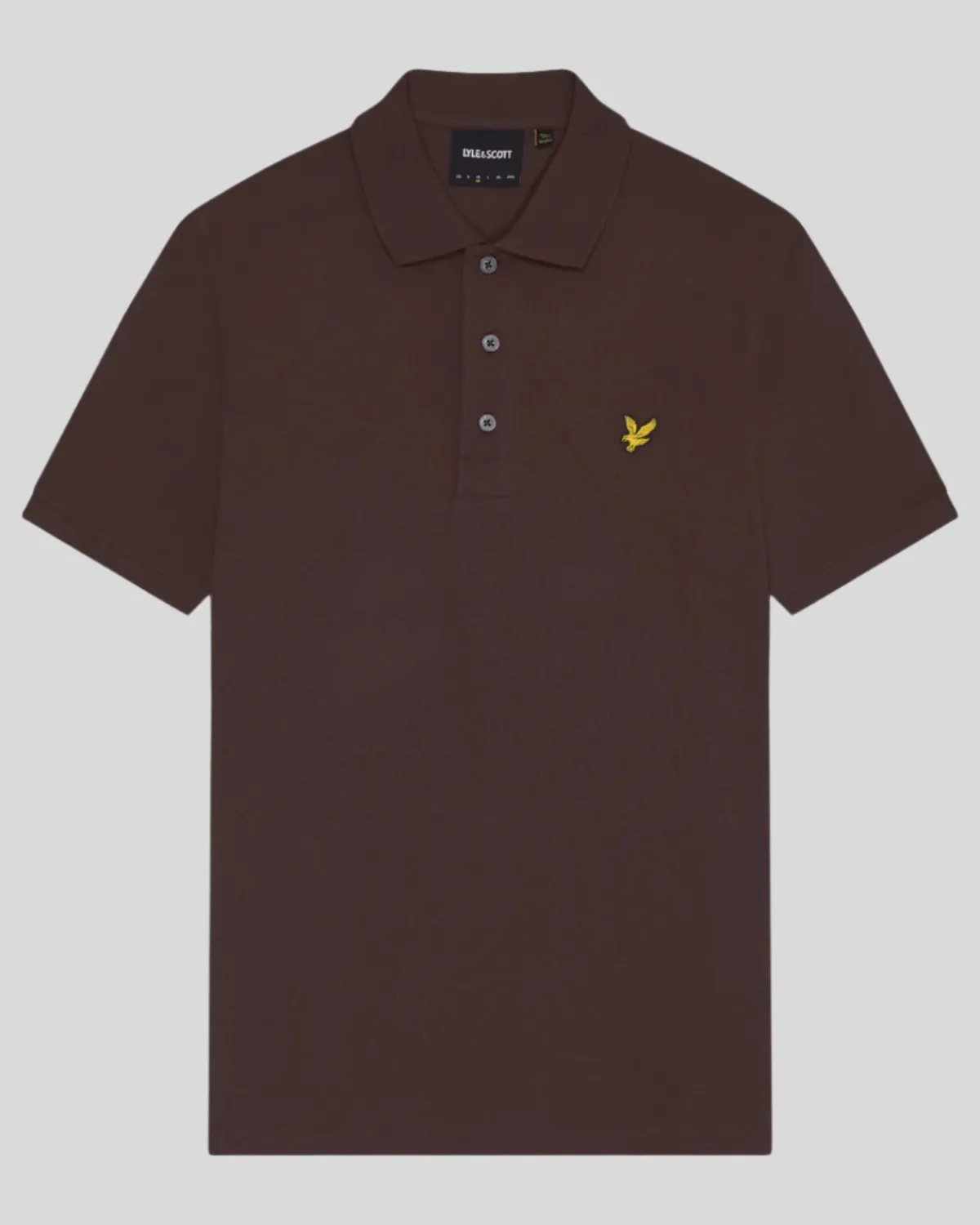 einfarbiges_polohemd_4-17.webp Lyle & Scott Polohemden<Einfarbiges Polohemd DeepMahogany