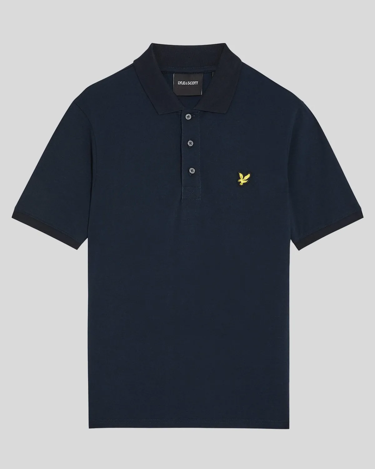 einfarbiges_polohemd_4-19.webp Lyle & Scott Polohemden<Einfarbiges Polohemd DunkleMarine