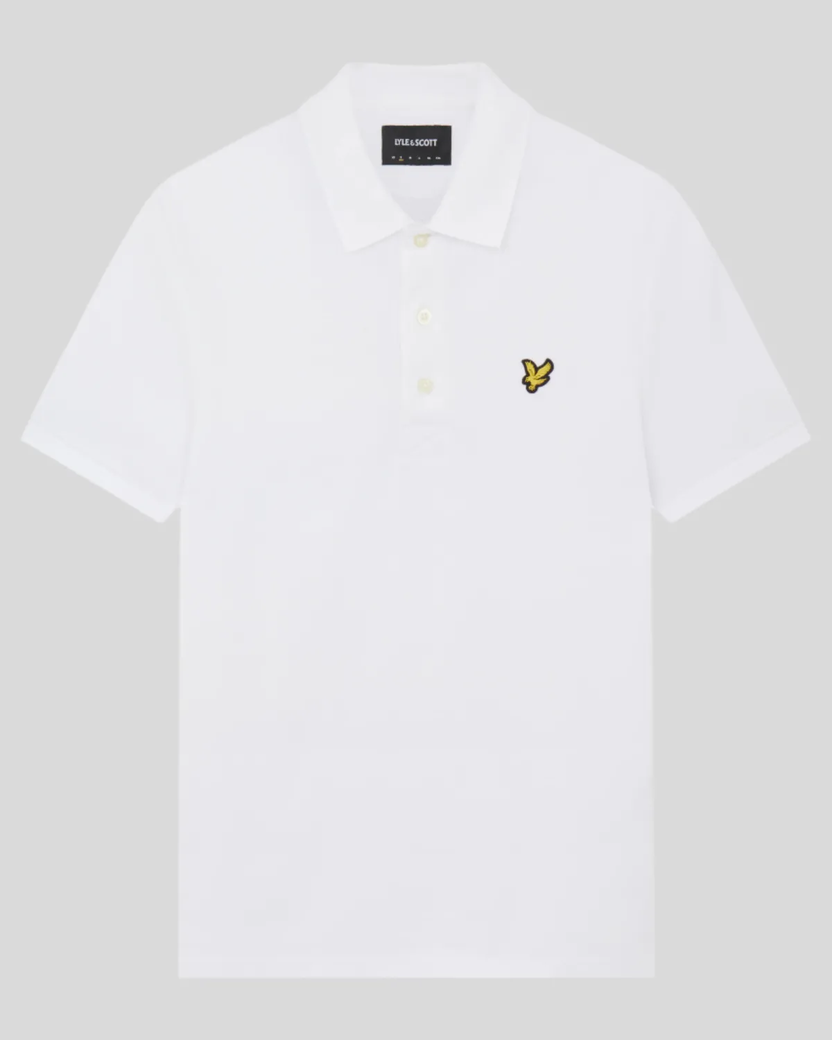einfarbiges_polohemd_4-5.webp Lyle & Scott Grundlegendes | Polohemden<Einfarbiges Polohemd Weiss