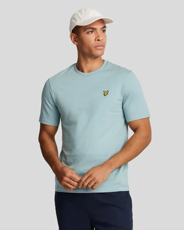 Lyle & Scott Vermächtnis | T-shirts<Einfarbiges T-Shirt BlueSmoke