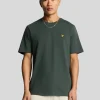 Lyle & Scott Vermächtnis | T-shirts<Einfarbiges T-Shirt DeepGreen