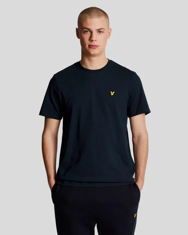 Lyle & Scott Grundlegendes | T-shirts<Einfarbiges T-Shirt Marine