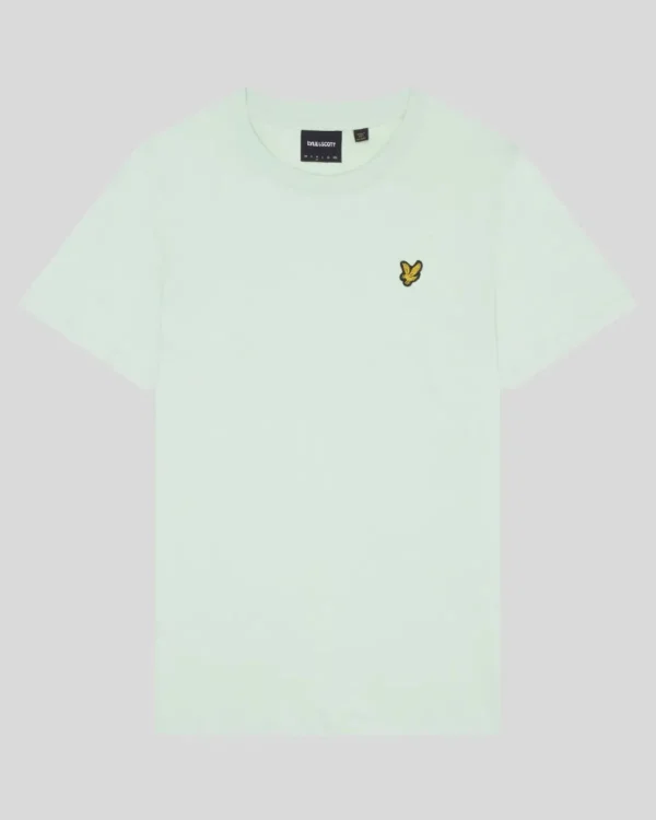 Lyle & Scott Groß & Groß | Übergrößen<Einfarbiges T-Shirt FreshGreen