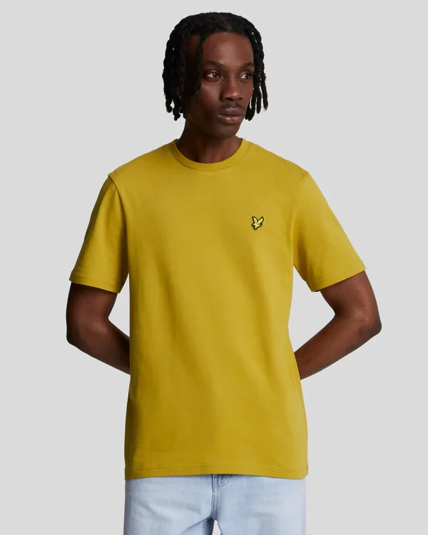 Lyle & Scott Vermächtnis | T-shirts<Einfarbiges T-Shirt EllanessGold