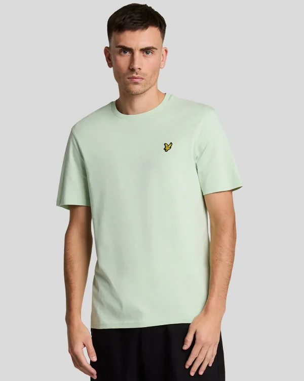 Lyle & Scott Vermächtnis | T-shirts<Einfarbiges T-Shirt FreshGreen