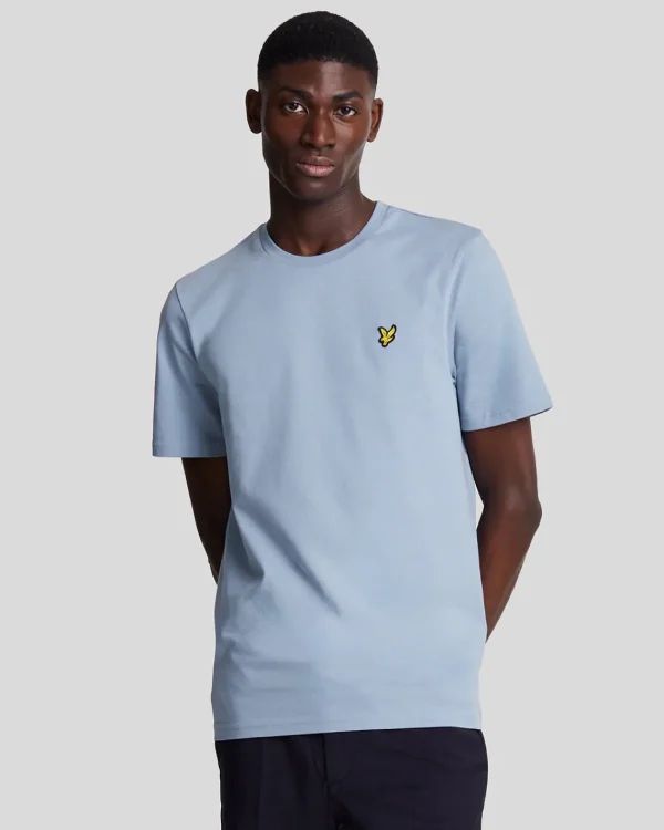 Lyle & Scott Vermächtnis | T-shirts<Einfarbiges T-Shirt CraftedBlue