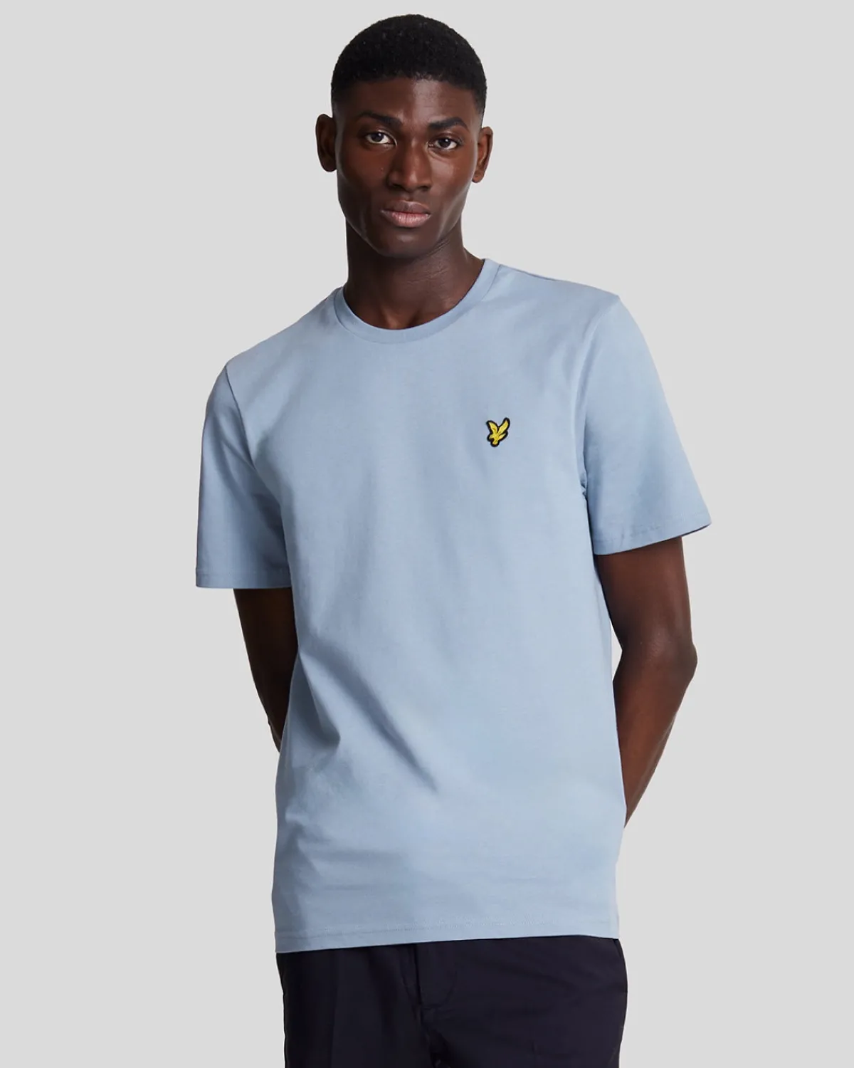 einfarbiges_tshirt_0-9.webp Lyle & Scott Vermächtnis | T-shirts<Einfarbiges T-Shirt CraftedBlue