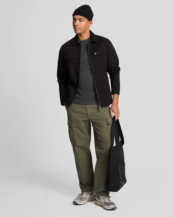 Lyle & Scott Vermächtnis | T-shirts<Einfarbiges T-Shirt Gunmetal