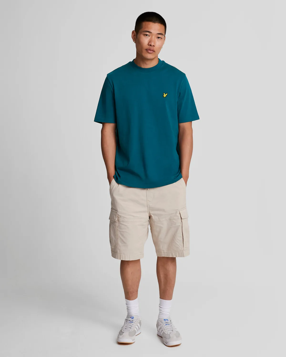 einfarbiges_tshirt_1-7.webp Lyle & Scott Vermächtnis | T-shirts<Einfarbiges T-Shirt ApresNavy