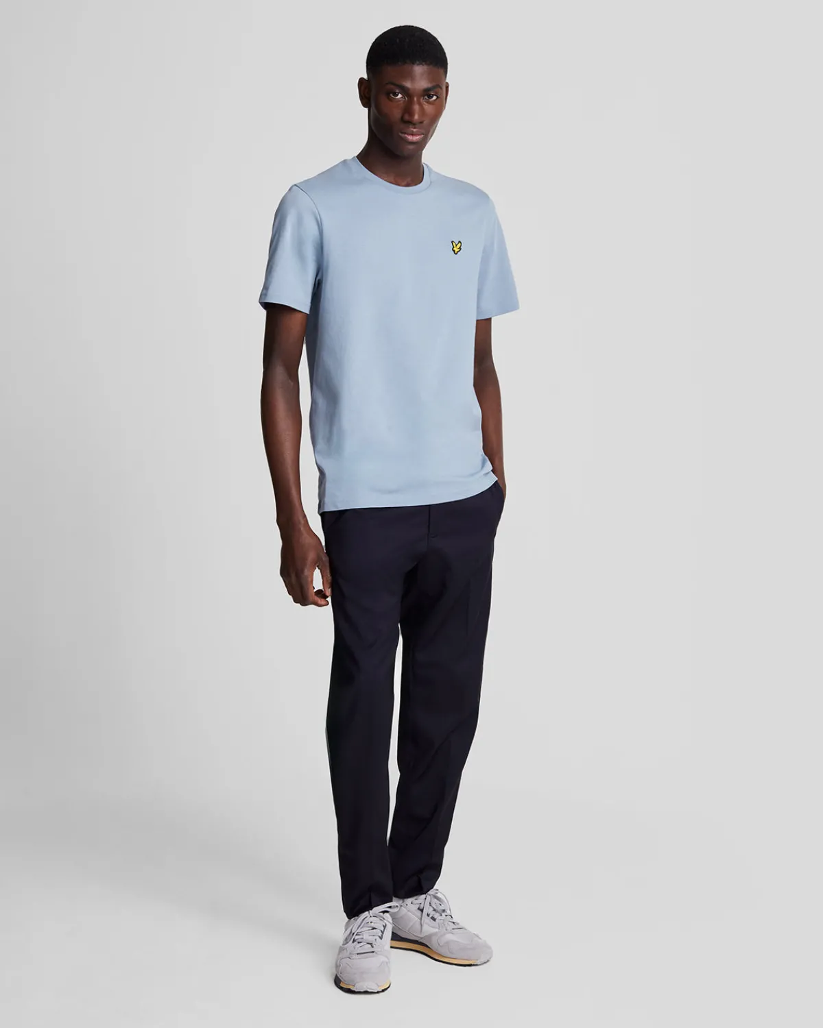 einfarbiges_tshirt_1-9.webp Lyle & Scott Vermächtnis | T-shirts<Einfarbiges T-Shirt CraftedBlue