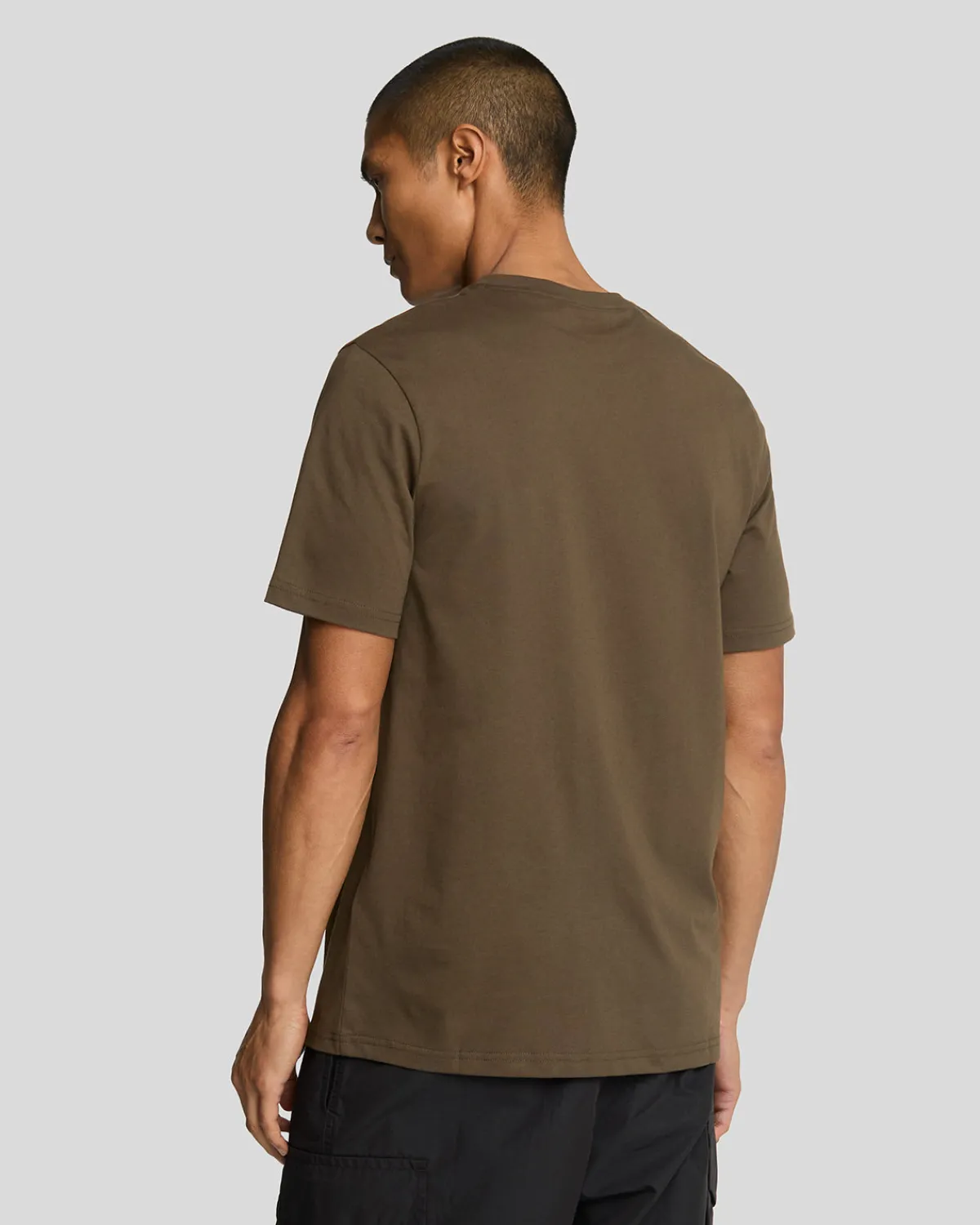 einfarbiges_tshirt_2-12.webp Lyle & Scott Grundlegendes | T-shirts<Einfarbiges T-Shirt Olive