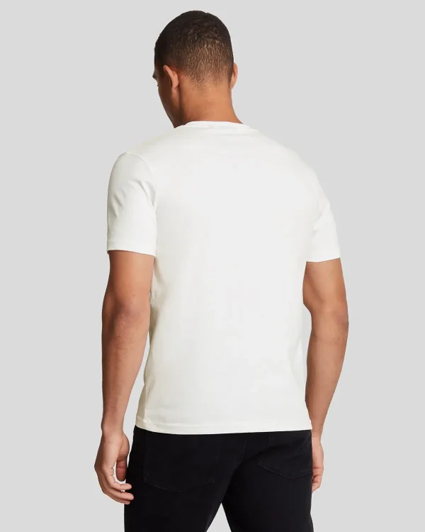 Lyle & Scott Grundlegendes | T-shirts<Einfarbiges T-Shirt Weiss