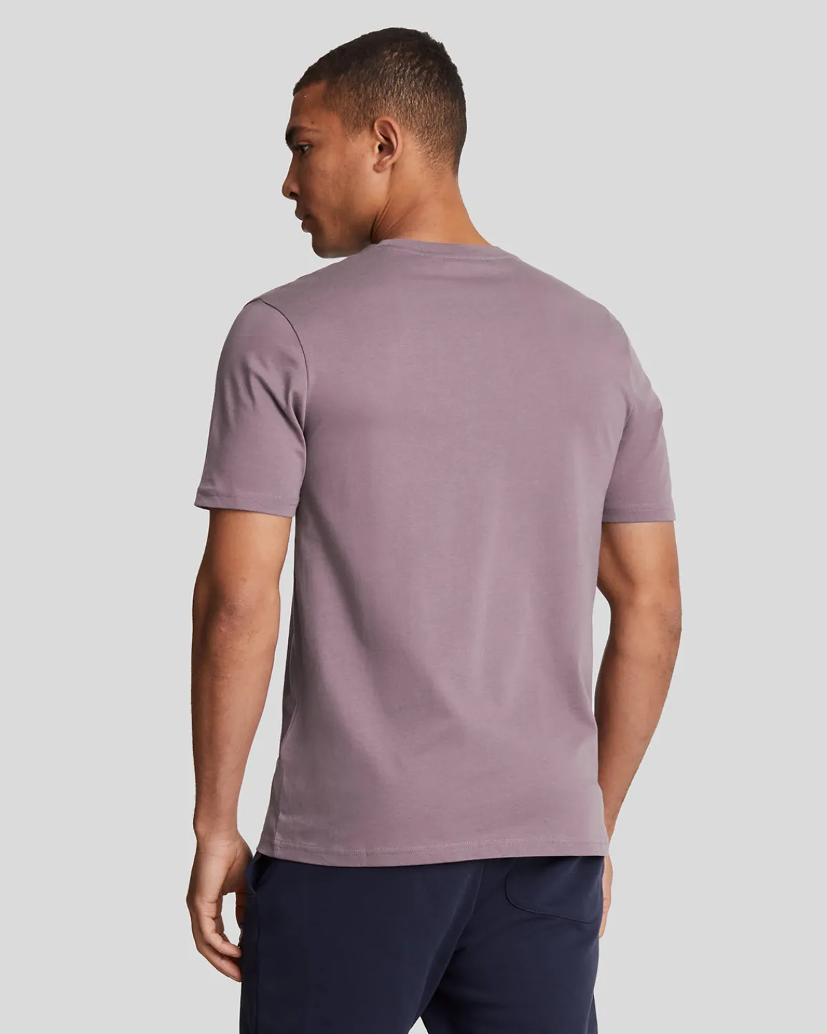 einfarbiges_tshirt_2-3.webp Lyle & Scott Vermächtnis | T-shirts<Einfarbiges T-Shirt HighlandMauve
