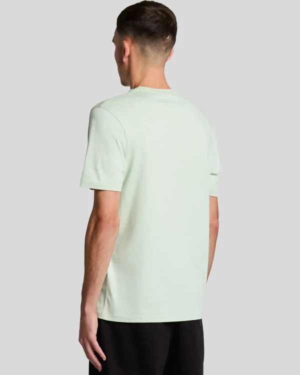 Lyle & Scott Vermächtnis | T-shirts<Einfarbiges T-Shirt FreshGreen