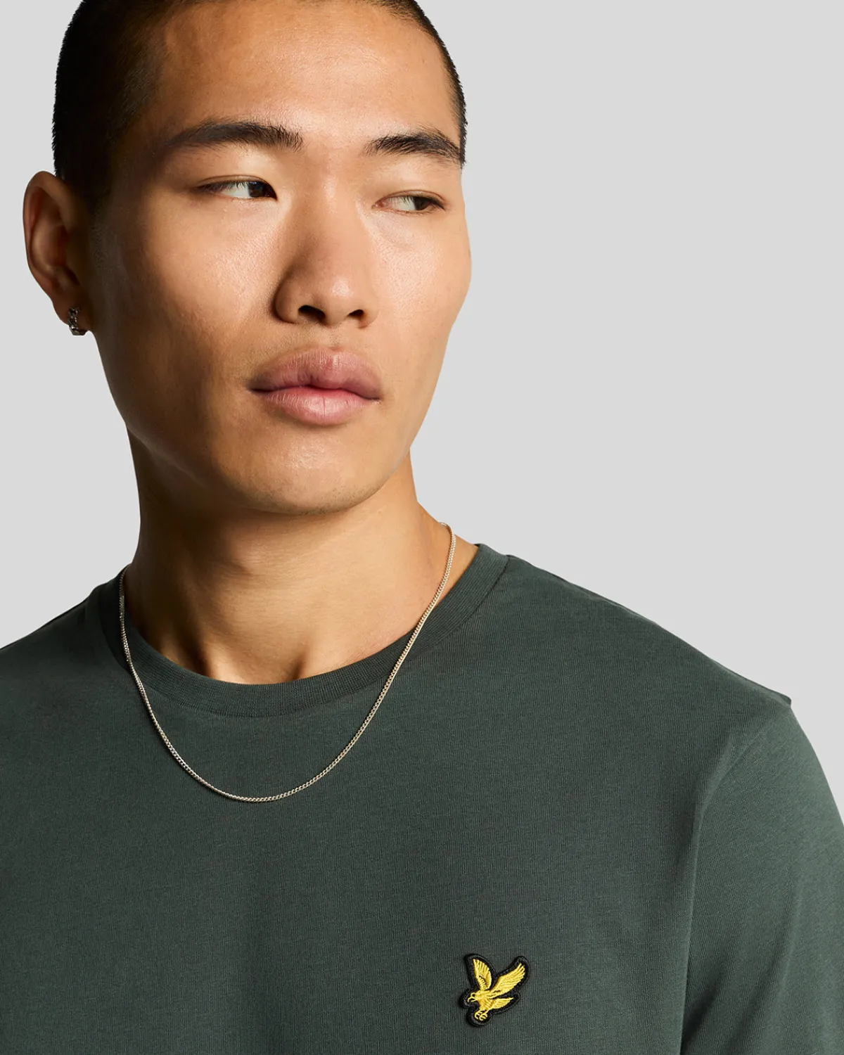 einfarbiges_tshirt_3-11.webp Lyle & Scott Vermächtnis | T-shirts<Einfarbiges T-Shirt DeepGreen