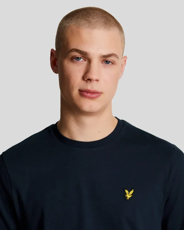 Lyle & Scott Grundlegendes | T-shirts<Einfarbiges T-Shirt Marine