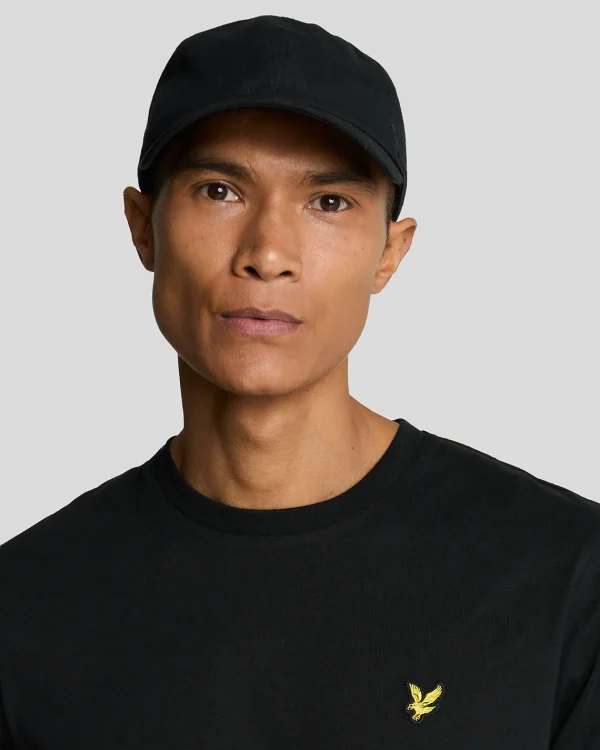 Lyle & Scott Grundlegendes | T-shirts<Einfarbiges T-Shirt Pechschwarz