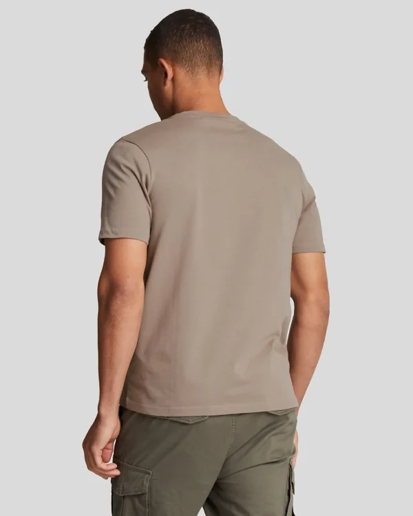 Lyle & Scott T-shirts<Einfarbiges T-Shirt HeritageTaupe