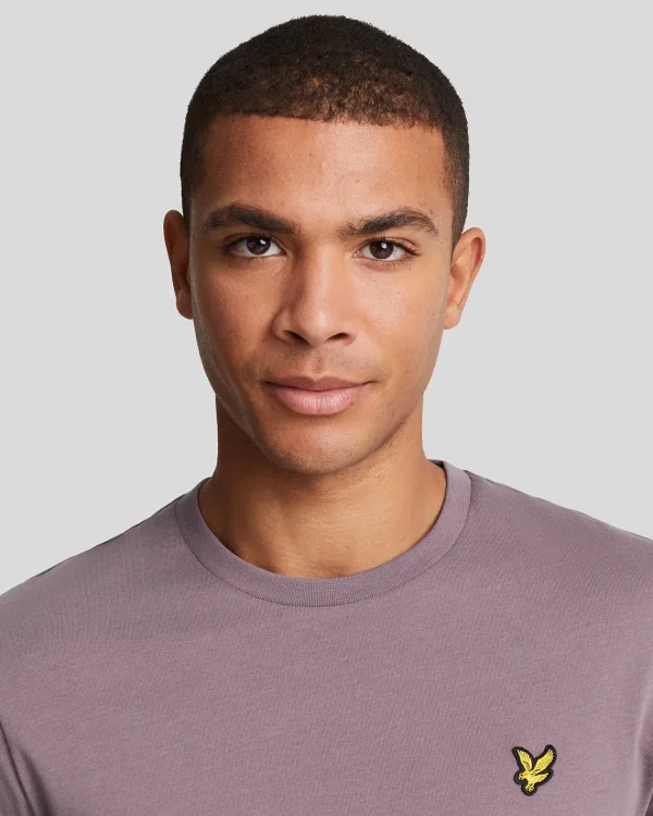 Lyle & Scott Vermächtnis | T-shirts<Einfarbiges T-Shirt HighlandMauve