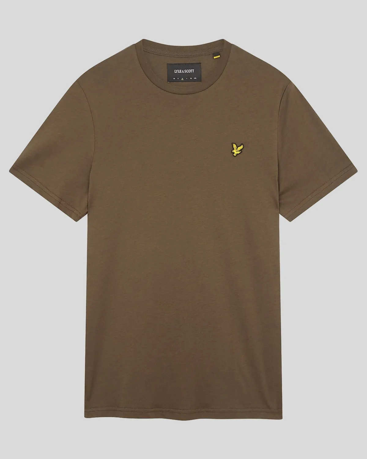 einfarbiges_tshirt_4-12.webp Lyle & Scott Grundlegendes | T-shirts<Einfarbiges T-Shirt Olive