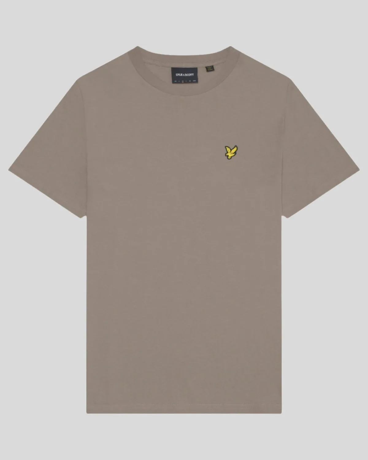 einfarbiges_tshirt_4-20.webp Lyle & Scott T-shirts<Einfarbiges T-Shirt HeritageTaupe