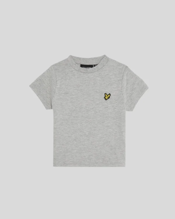 Lyle & Scott Babys & Kleinkinder<Einfarbiges T-Shirt für Kleinkinder LightGreyMarl