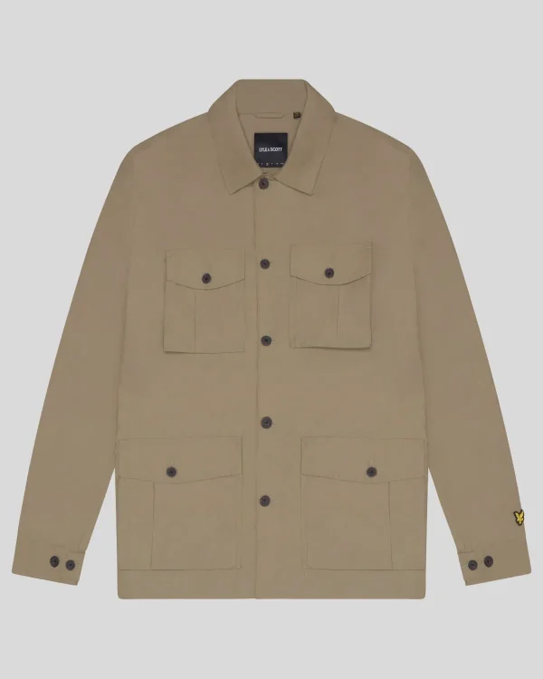 Lyle & Scott Groß & Groß | Übergrößen<Feldjacke SageUniform