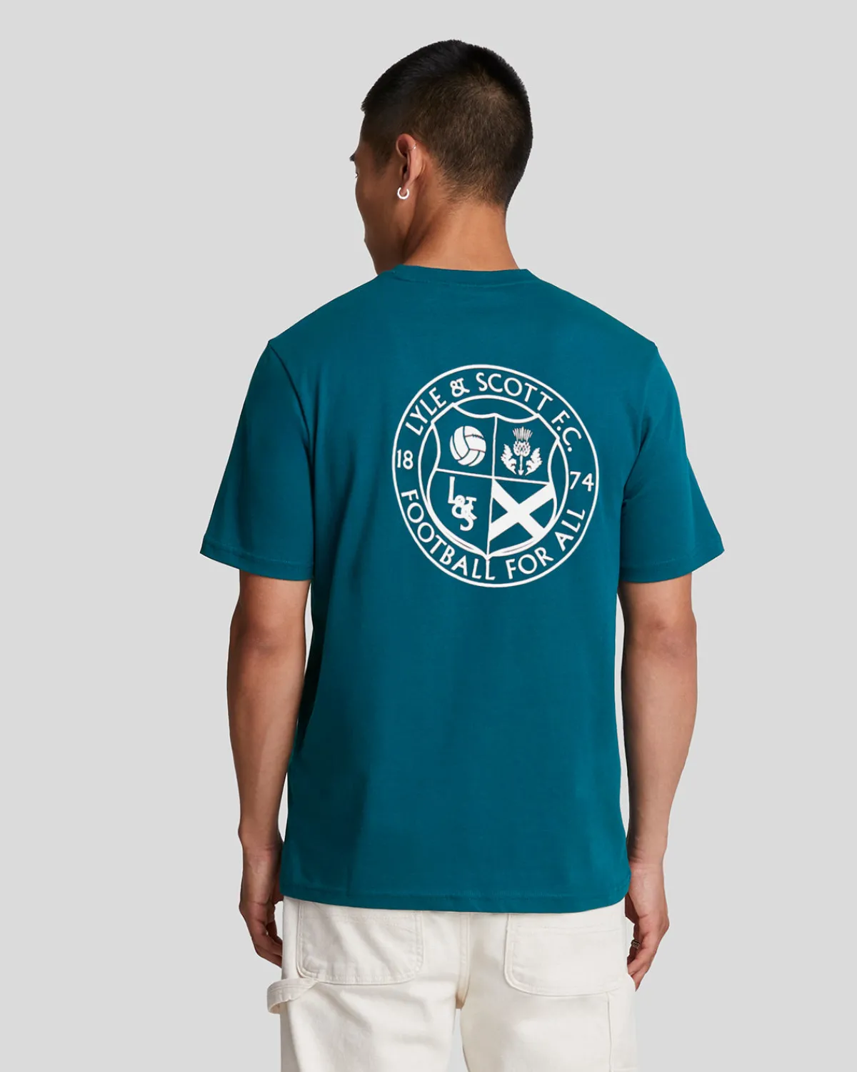 fuball_fr_alle_grafik_tshirt_0.webp Lyle & Scott T-shirts<Fußball für alle Grafik T-Shirt ApresNavy