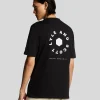 Lyle & Scott Vermächtnis | T-shirts<Fußballrad Grafik T-Shirt JetBlack