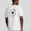 Lyle & Scott Vermächtnis | T-shirts<Fußballrad Grafik T-Shirt White