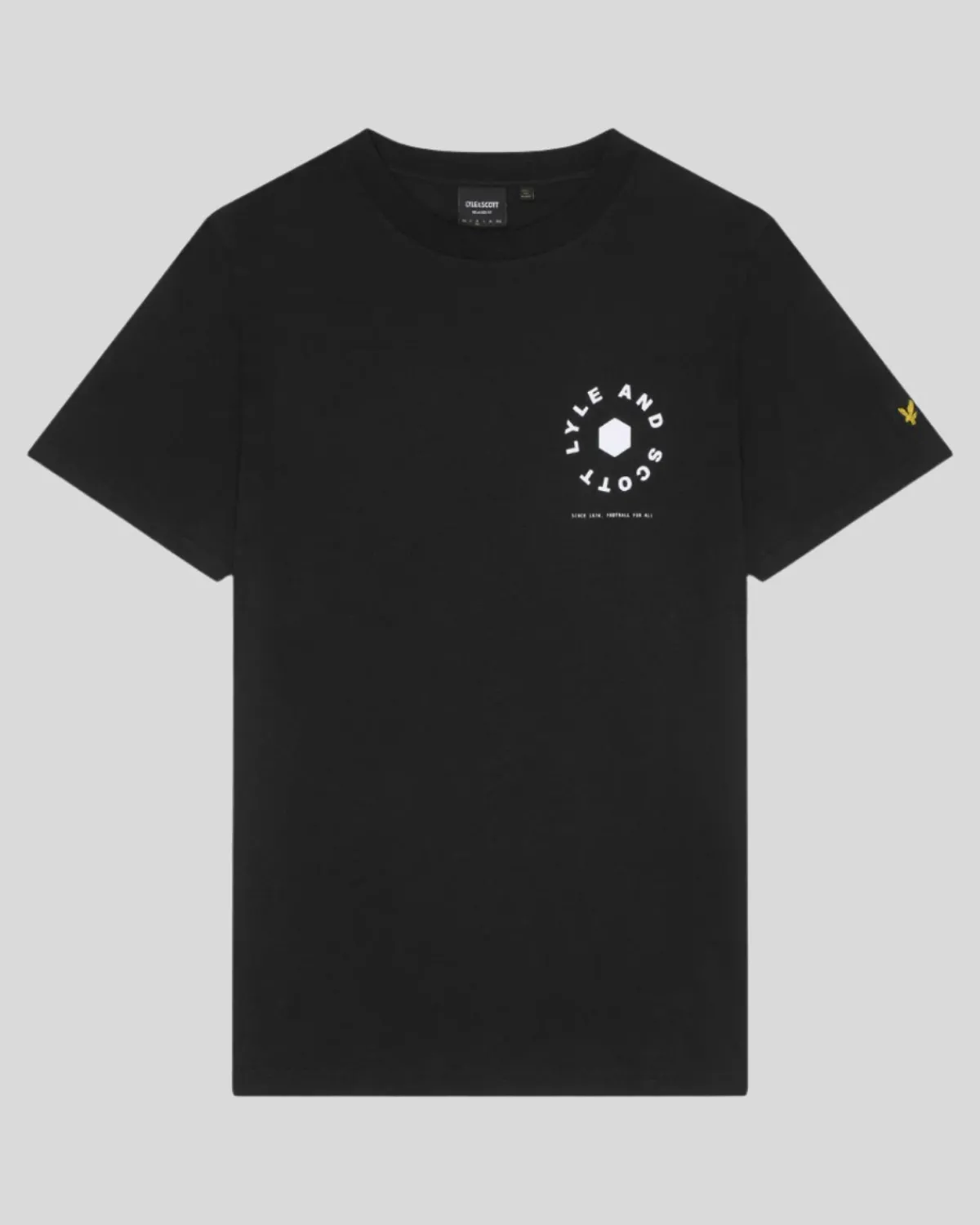 fuballrad_grafik_tshirt_4-1.webp Lyle & Scott Vermächtnis | T-shirts<Fußballrad Grafik T-Shirt JetBlack