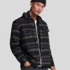 Lyle & Scott Vermächtnis<Gebürstetes Tartan Überhemd JetBlack