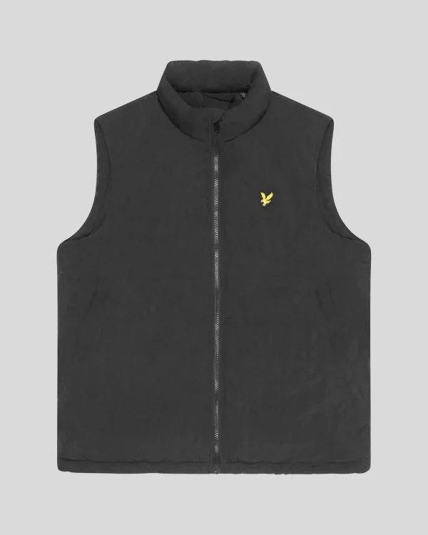 Lyle & Scott Groß & Groß | Übergrößen<Gefütterte Pufferweste JetBlack