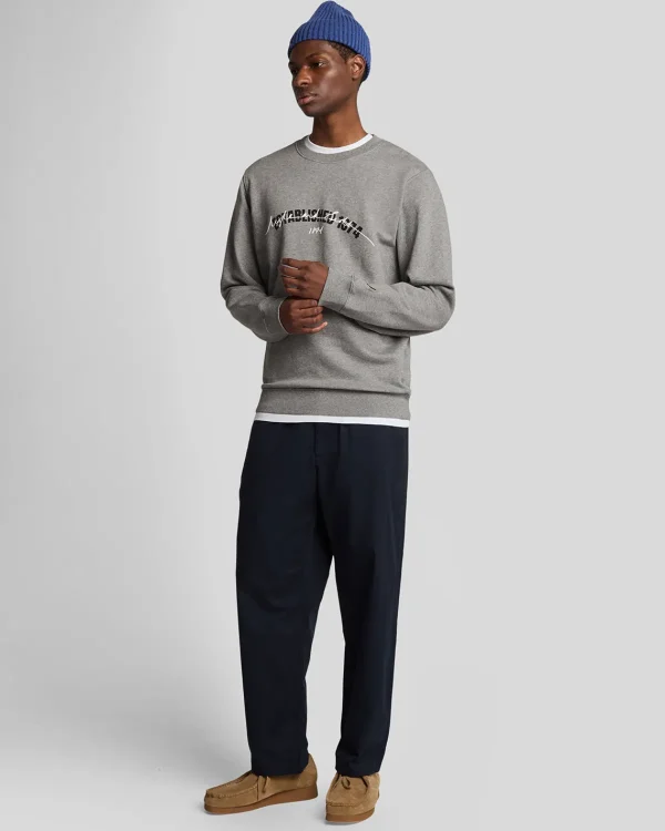 Lyle & Scott Vermächtnis | Sweatshirts<Gegründet 1874 Grafik Rundhalsausschnitt Sweatshirt MidGreyMarl