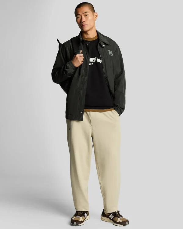 Lyle & Scott Vermächtnis | Sweatshirts<Gegründet 1874 Grafik Rundhalsausschnitt Sweatshirt JetBlack