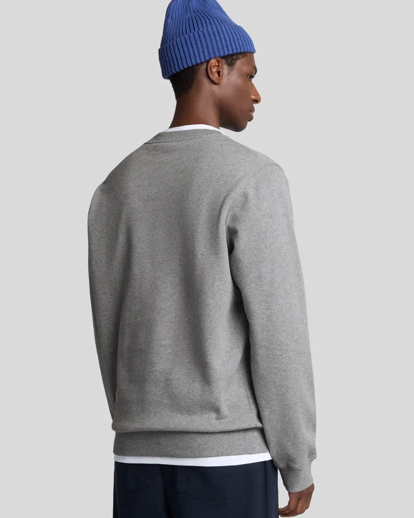Lyle & Scott Vermächtnis | Sweatshirts<Gegründet 1874 Grafik Rundhalsausschnitt Sweatshirt MidGreyMarl
