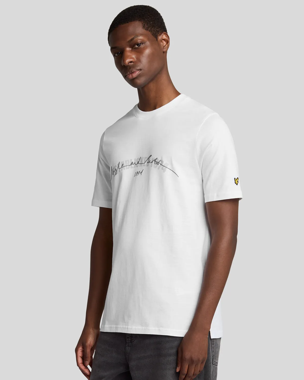 gegrndet__grafik_tshirt_0-1.webp Lyle & Scott Vermächtnis | T-shirts<Gegründet 1874 Grafik T-Shirt White