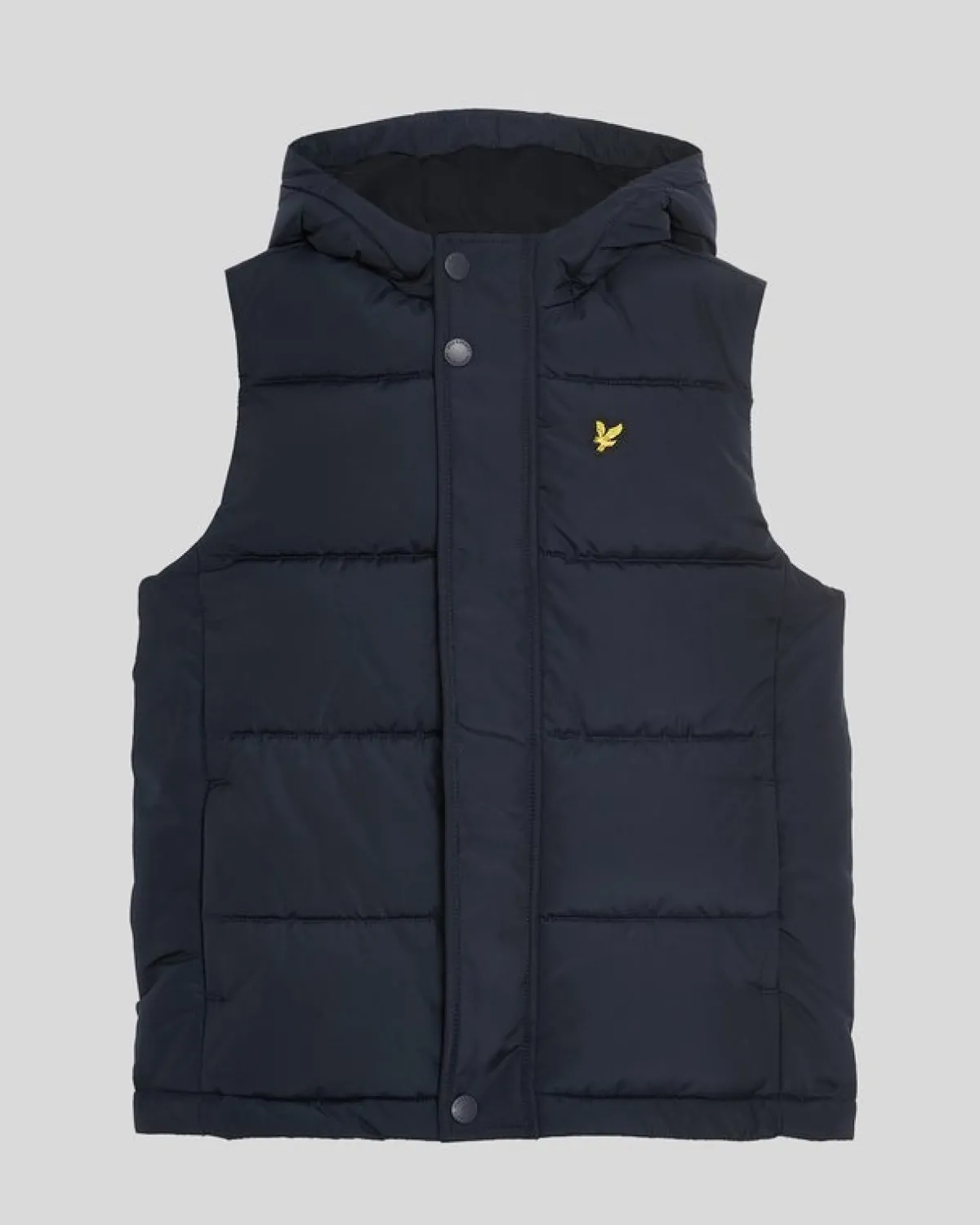 gepolsterte_kapuzenweste_fr_kinder_0.webp Lyle & Scott Kinder Mäntel & Jacken<Gepolsterte Kapuzenweste für Kinder DarkNavy