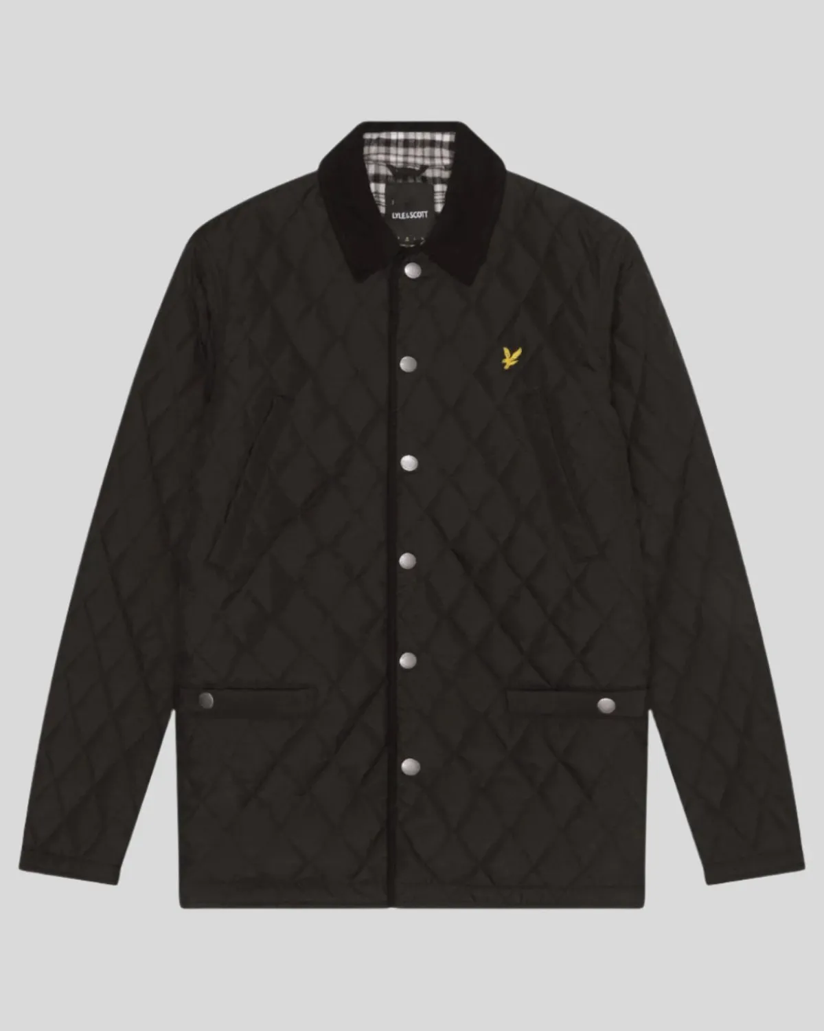 gesteppte_jacke_0.webp Lyle & Scott Groß & Groß | Übergrößen<Gesteppte Jacke JetBlack