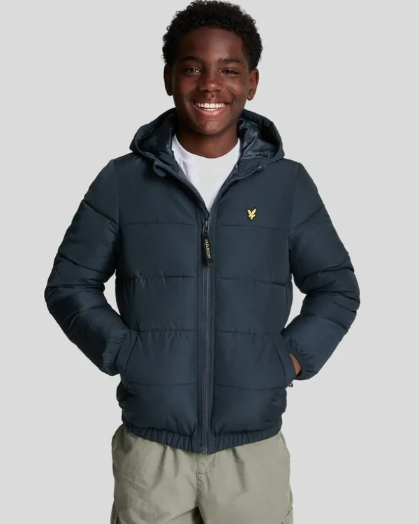 Lyle & Scott Kinder Mäntel & Jacken<Gesteppte Kinder-Pufferjacke DarkNavy