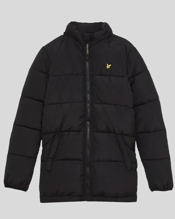 Lyle & Scott Kinder Mäntel & Jacken<Gesteppte Kinder-Pufferjacke JetBlack