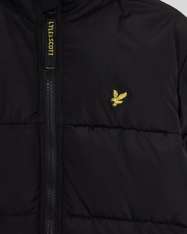 Lyle & Scott Kinder Mäntel & Jacken<Gesteppte Kinder-Pufferjacke JetBlack