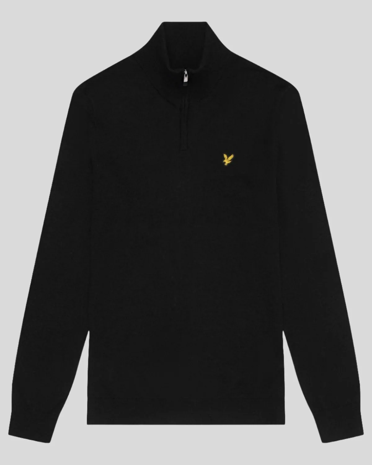 golf__zip_merino_pullover_4-3.webp Lyle & Scott Golf | Pullover & Strickwaren<Golf 1/4 Zip Merino Pullover JetBlack