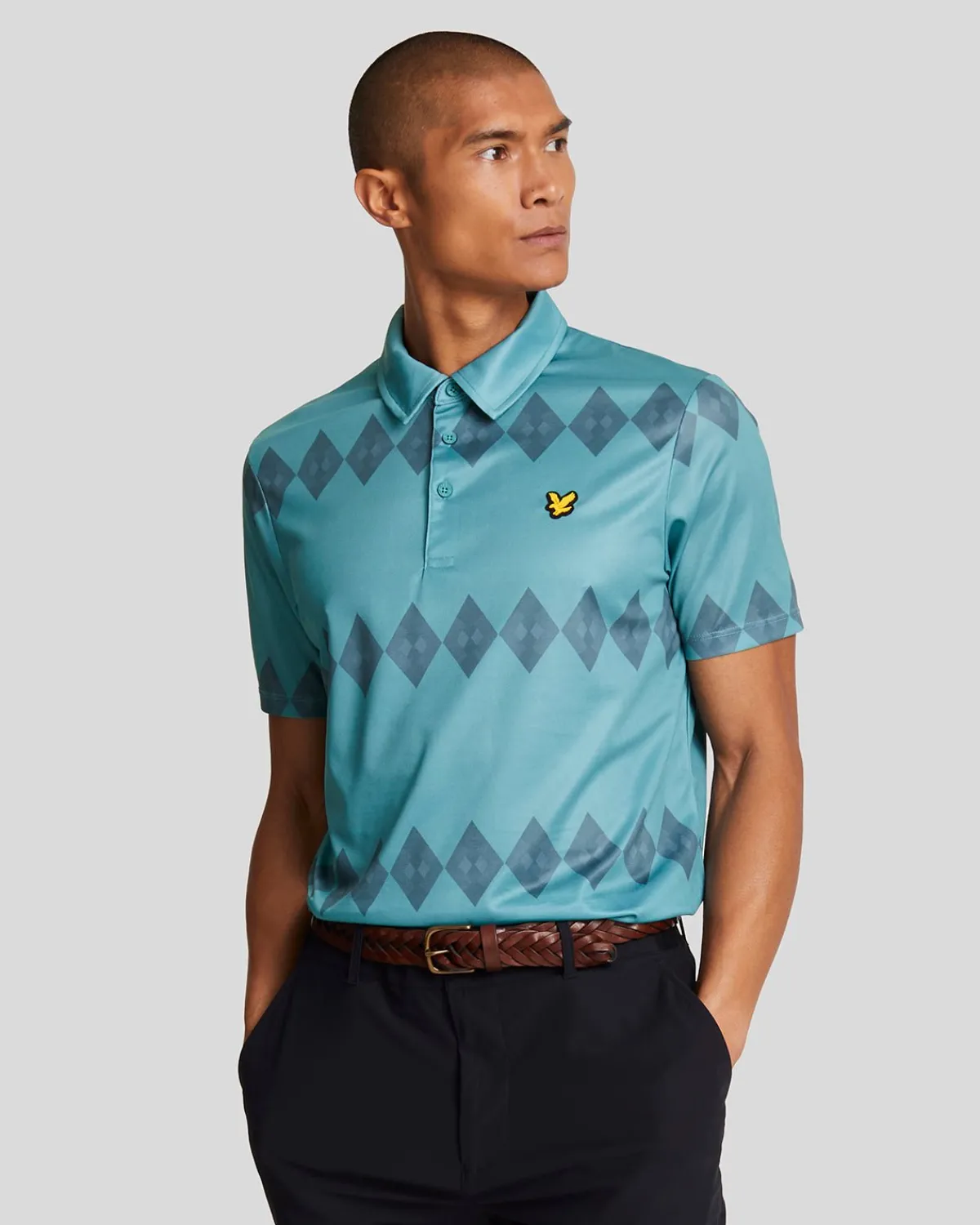 golf_argyle_polohemd_0.webp Lyle & Scott Golf | Polohemden<Golf Argyle Polohemd TeeTeal