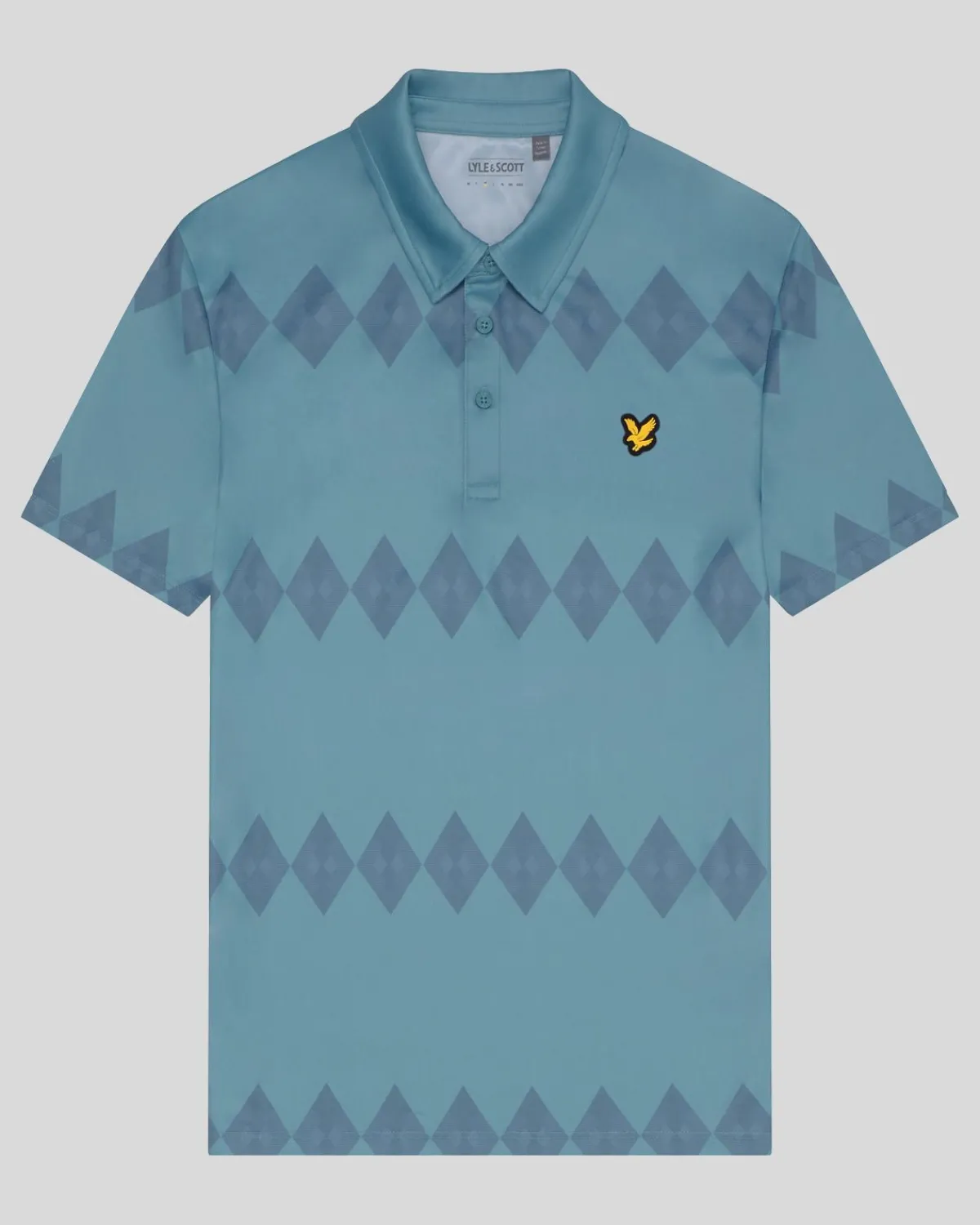 golf_argyle_polohemd_4.webp Lyle & Scott Golf | Polohemden<Golf Argyle Polohemd TeeTeal