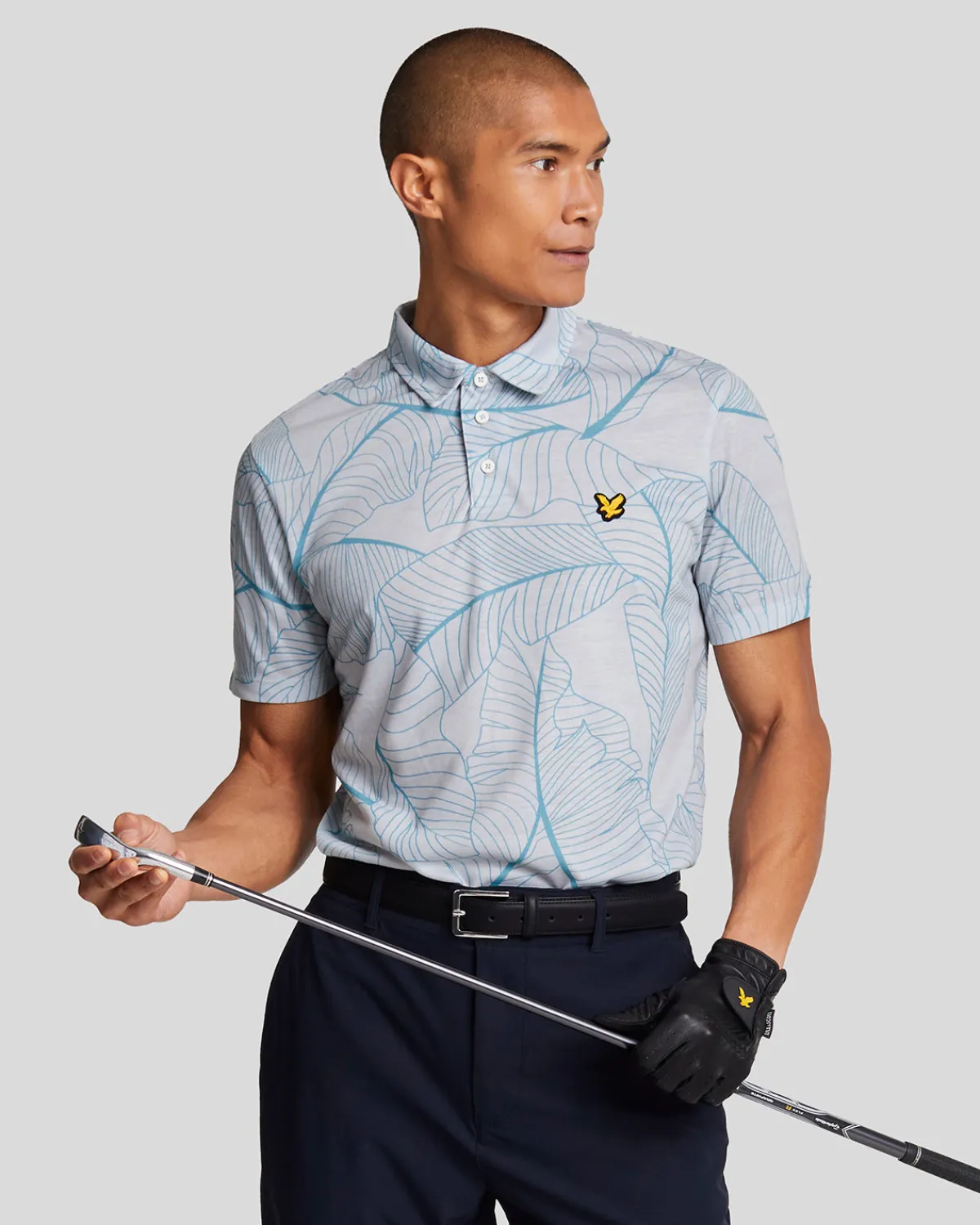 golf_floral_polohemd_0-1.webp Lyle & Scott Golf | Polohemden<Golf Floral Polohemd Pebble