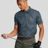 Lyle & Scott Golf | Polohemden<Golf Floral Polohemd DarkNavy