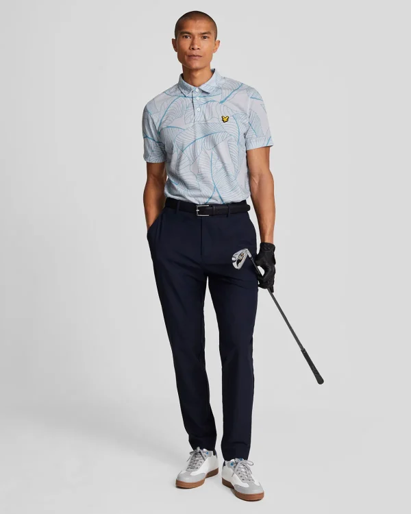 Lyle & Scott Golf | Polohemden<Golf Floral Polohemd Pebble